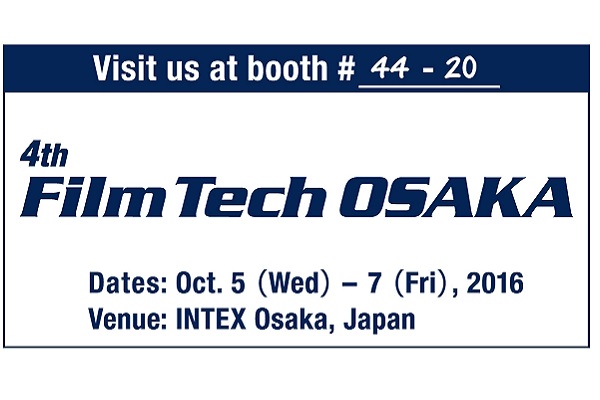 永光集团将参加2016 Osaka Filmtech 的展出